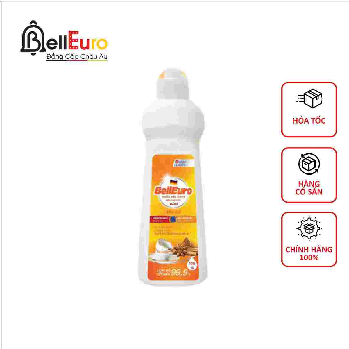 Nước Rửa Chén Bell Euro Hương Quế 750g